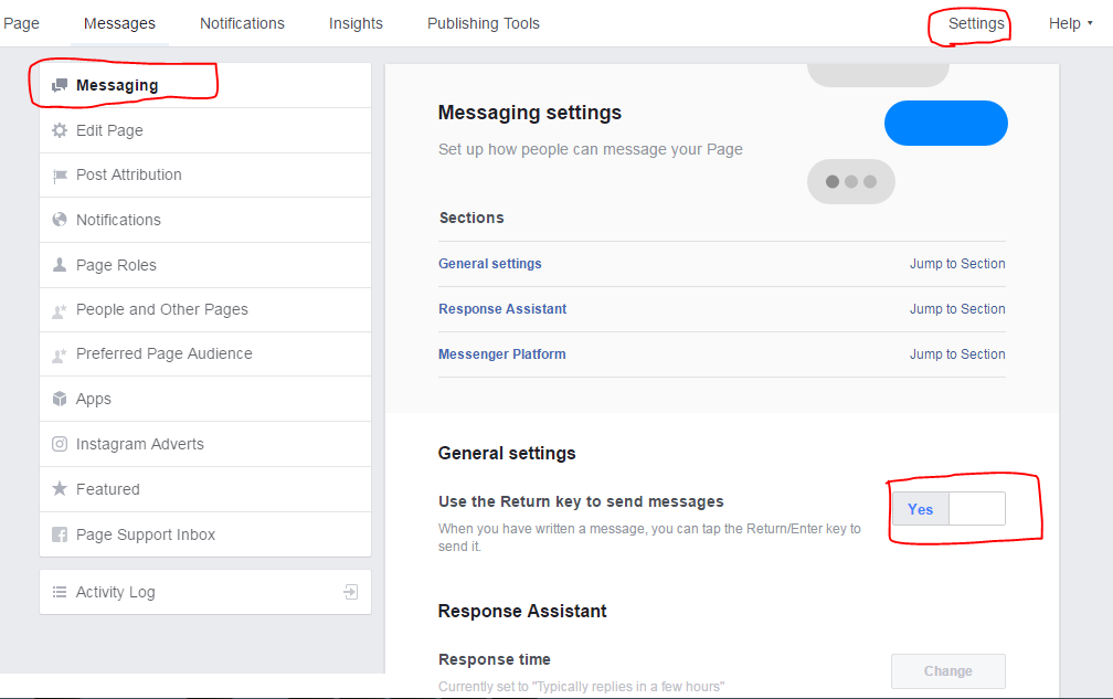 Facebook Messenger for your Page