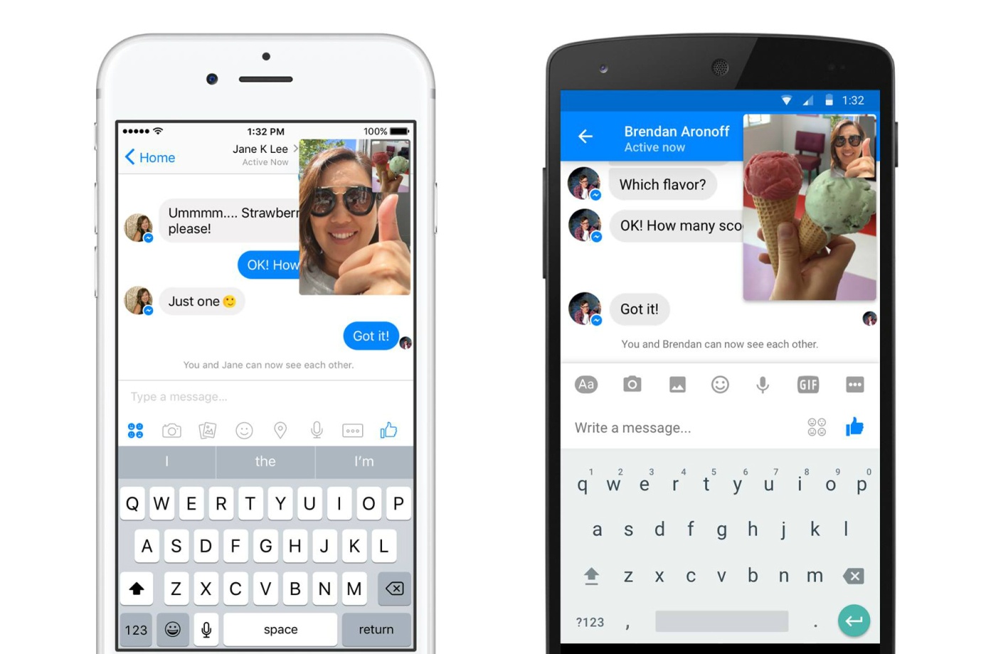 Messenger Live Videos