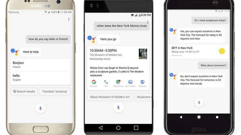 Google Assistant Examples 